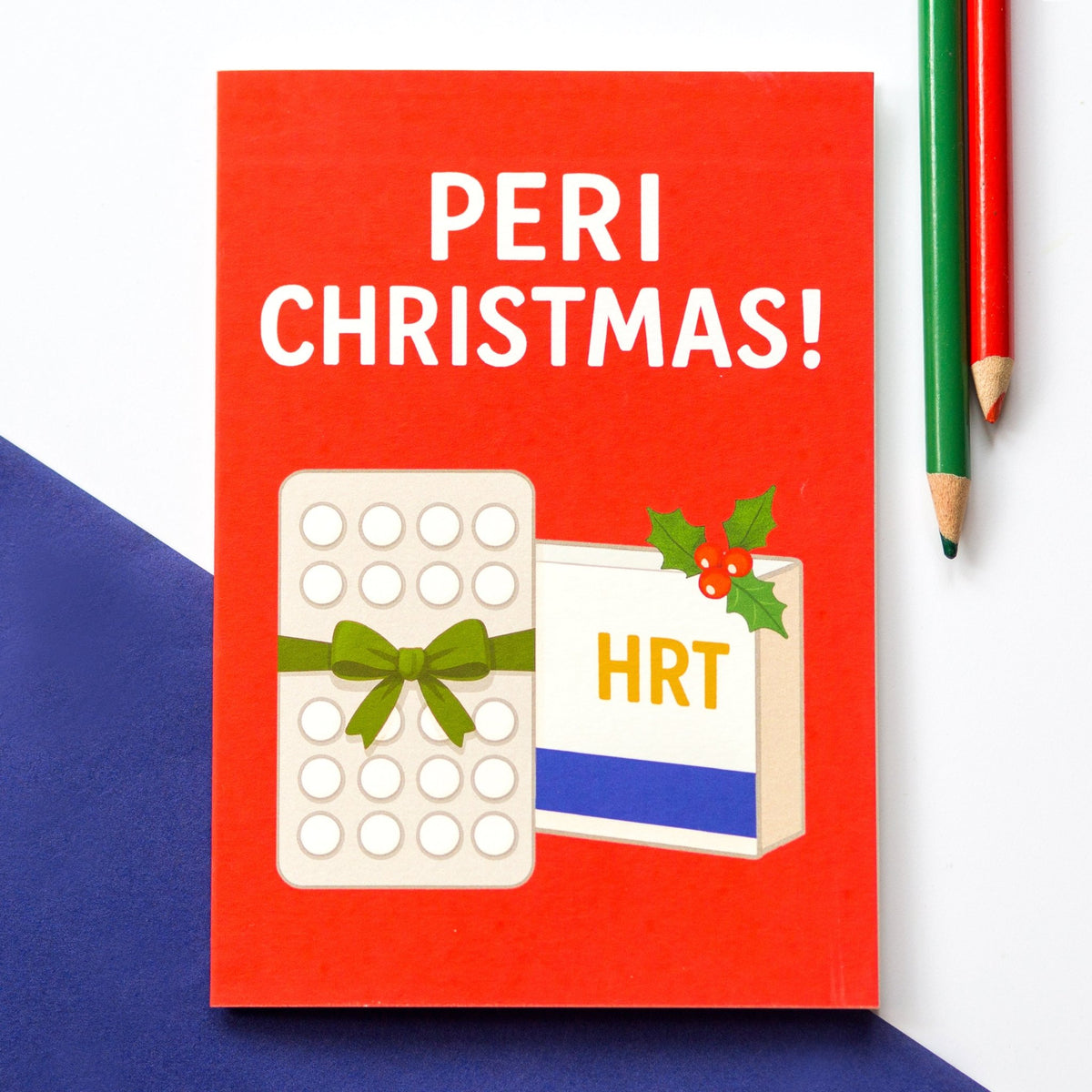 Funny Menopause Themed Christmas Card - Of Life & Lemons®