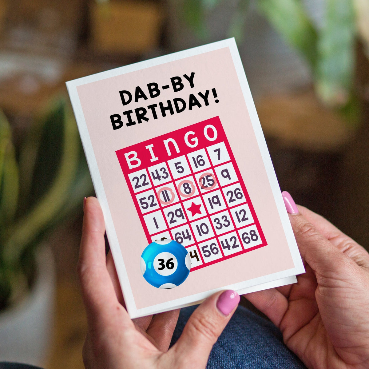 Personalised Bingo Birthday Card - Of Life & Lemons®