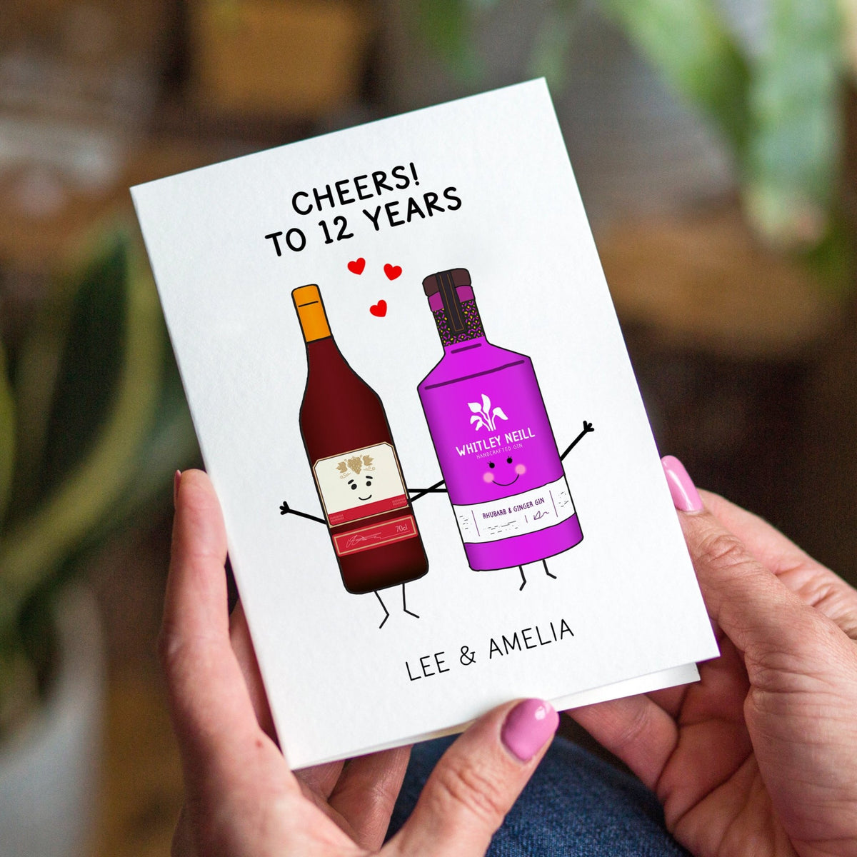Personalised Drinks Anniversary Card - Of Life & Lemons®