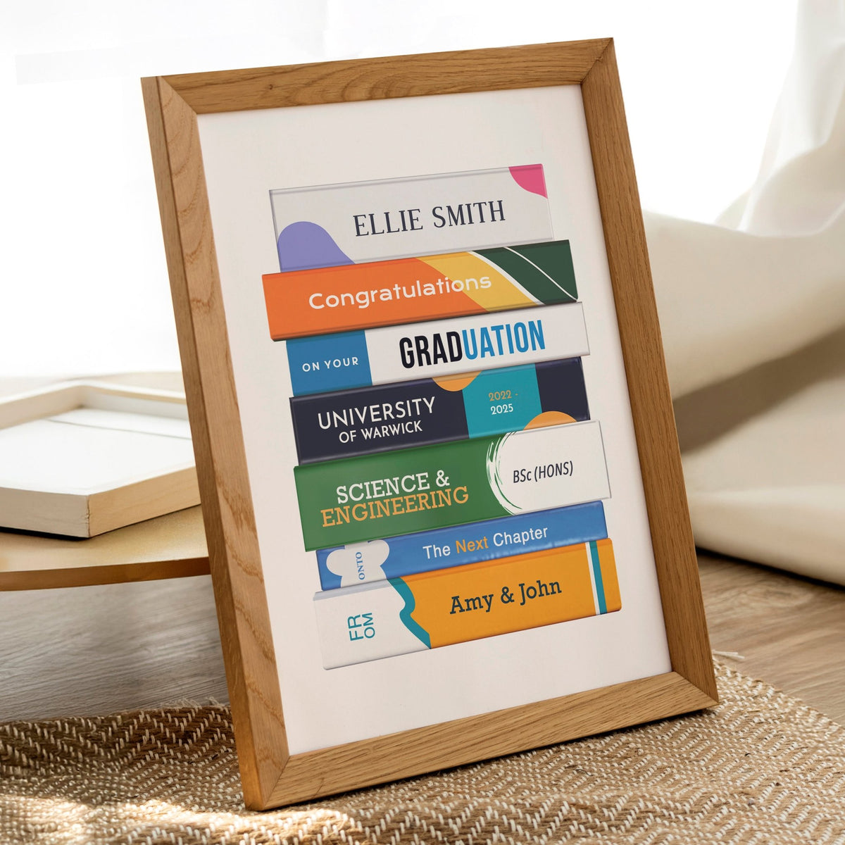 Personalised Graduation Print - Of Life & Lemons®