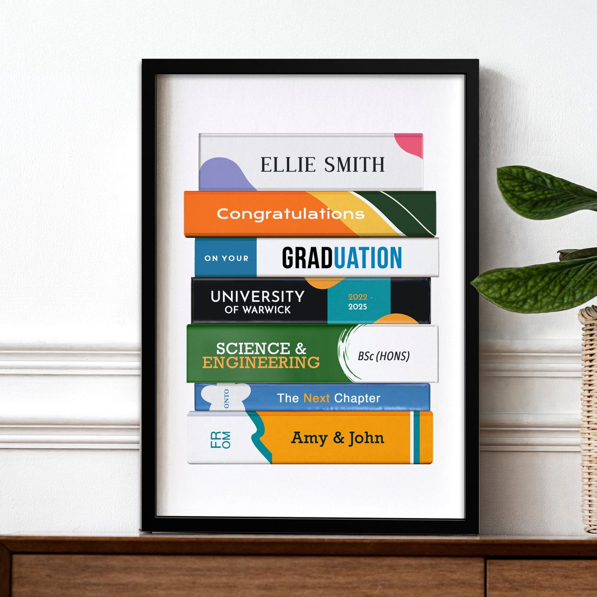 Personalised Graduation Print - Of Life & Lemons®