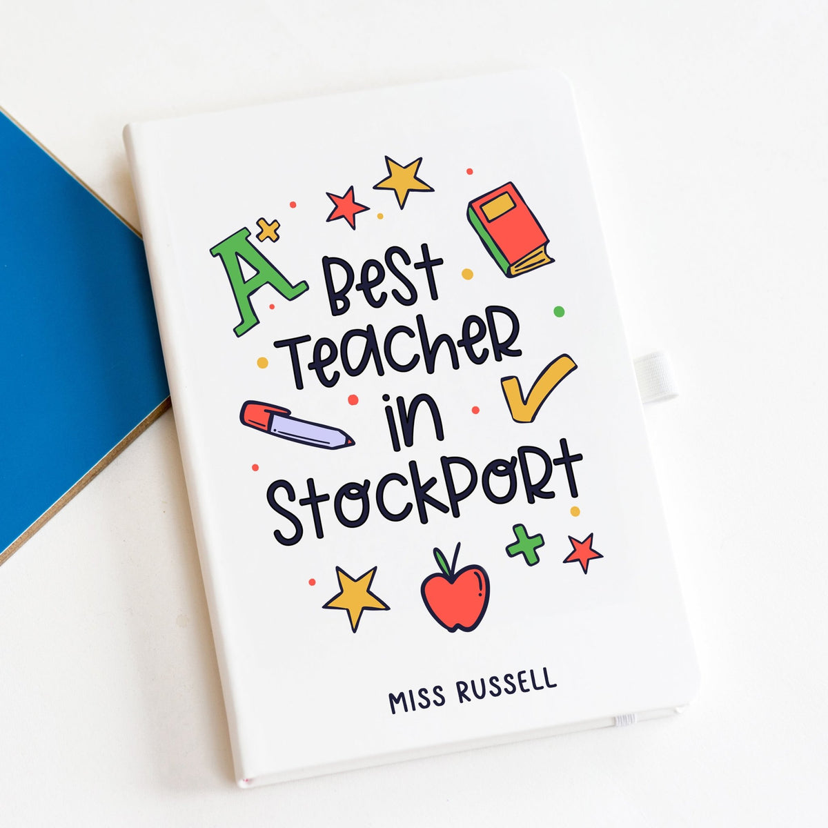 Personalised 'Best Teacher' Notebook - Of Life & Lemons®