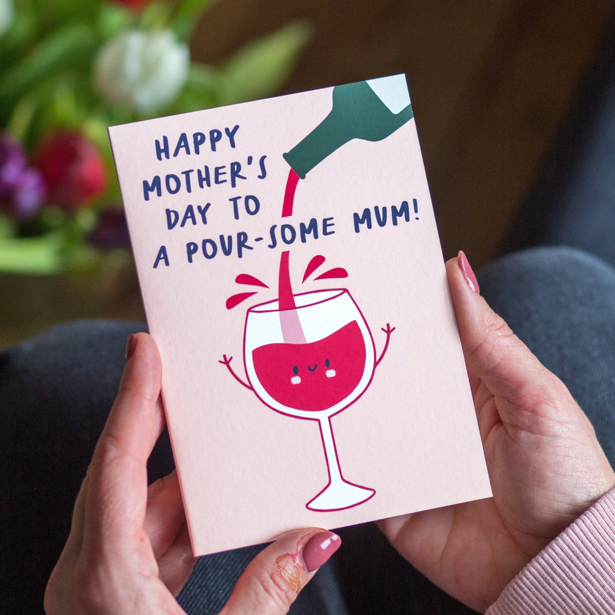 Funny Wine Mother's Day Card - Of Life & Lemons®