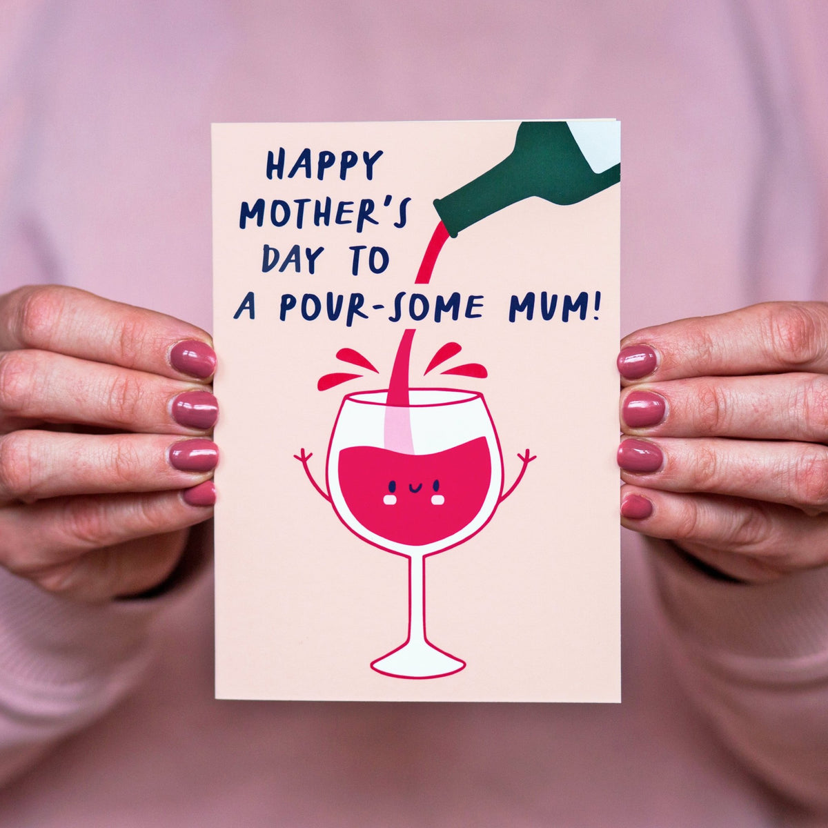 Funny Wine Mother's Day Card - Of Life & Lemons®
