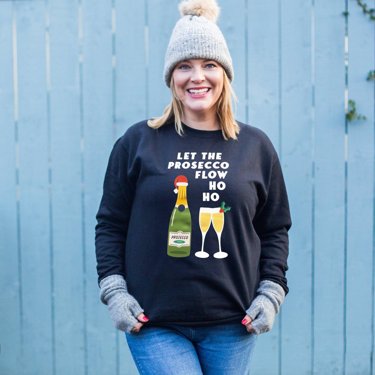 Funny Prosecco Christmas Jumper - Of Life & Lemons®