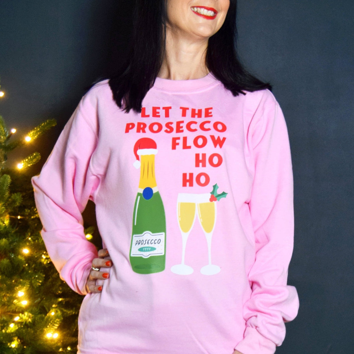 Funny Prosecco Christmas Jumper - Of Life & Lemons®