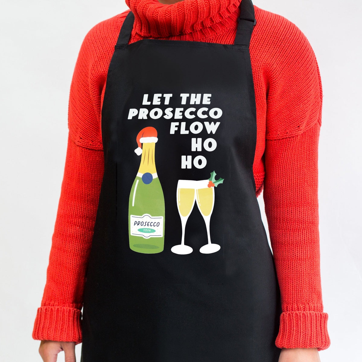 Prosecco Christmas Apron - Of Life & Lemons®