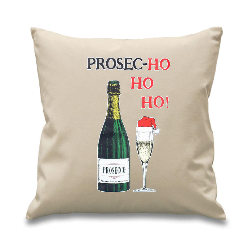 Funny Prosecco Christmas Cushion - Of Life & Lemons®
