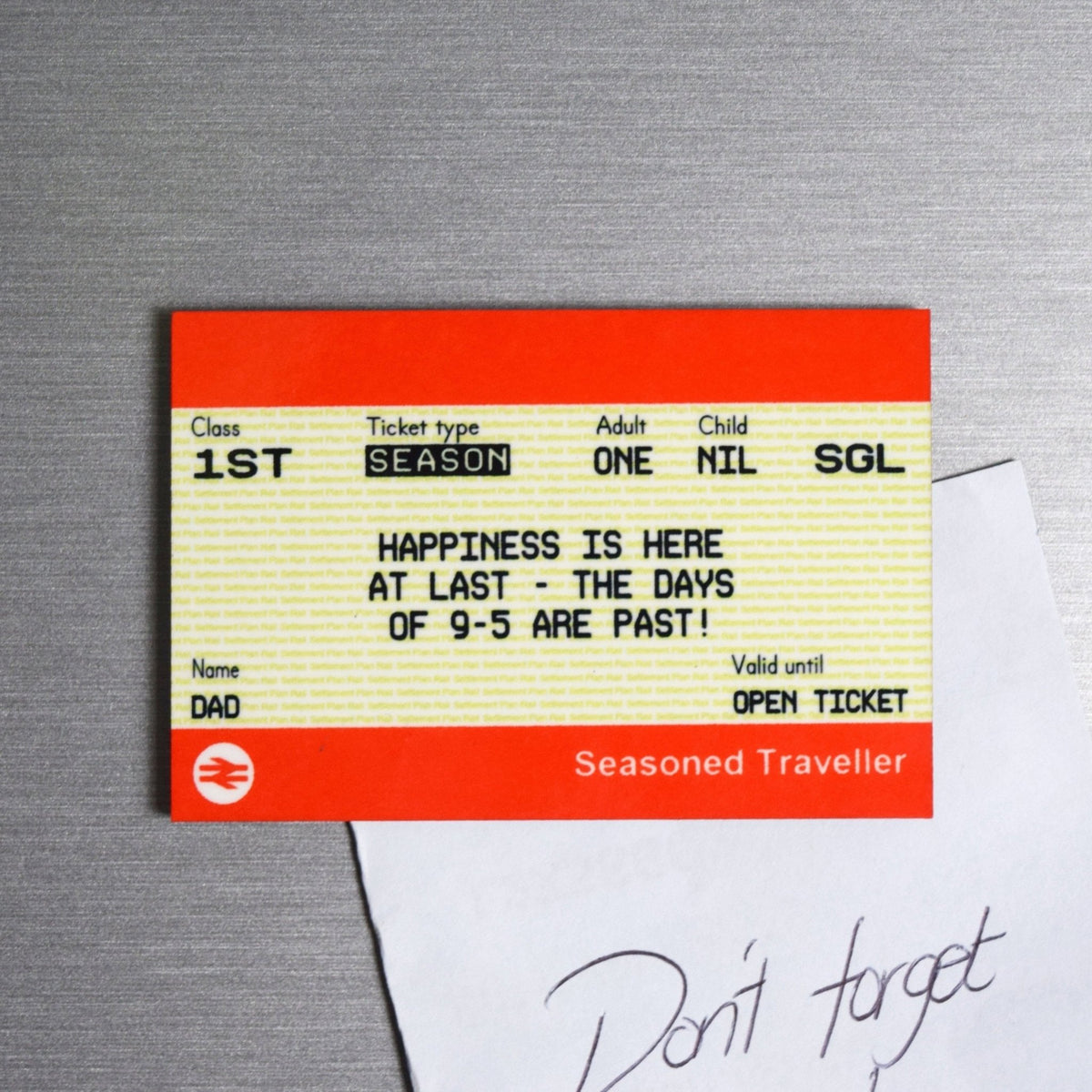 Personalised Retirement Fridge Magnet - Of Life & Lemons®