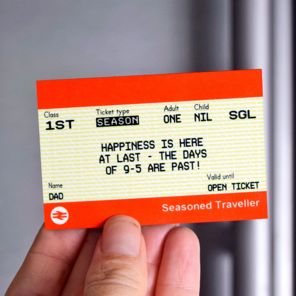 Personalised Retirement Fridge Magnet - Of Life & Lemons®