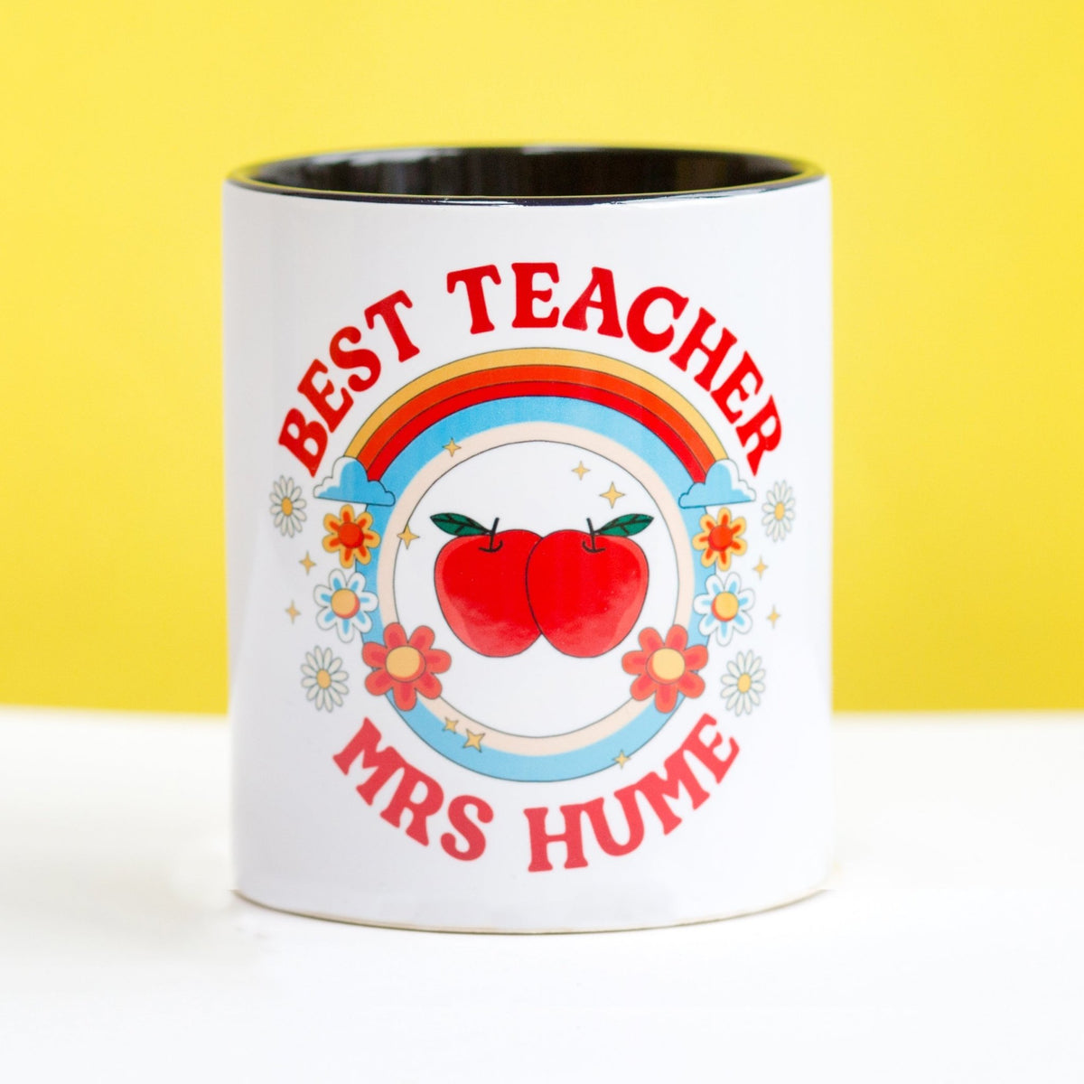 Personalised Retro Pen Pot For Teacher - Of Life & Lemons®