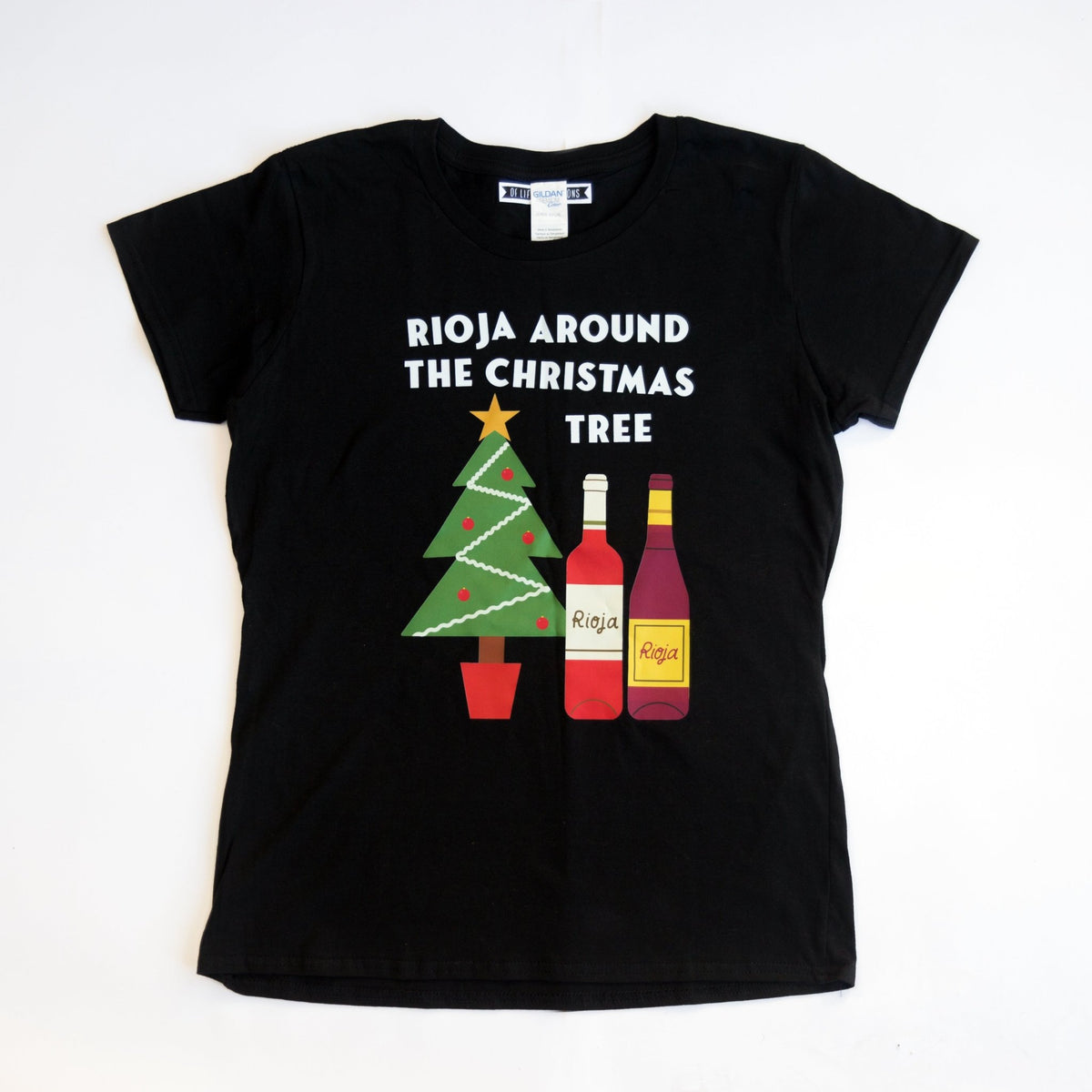 Ladies Wine Christmas T-Shirt - Of Life & Lemons®