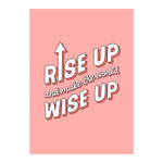 rise up postcard