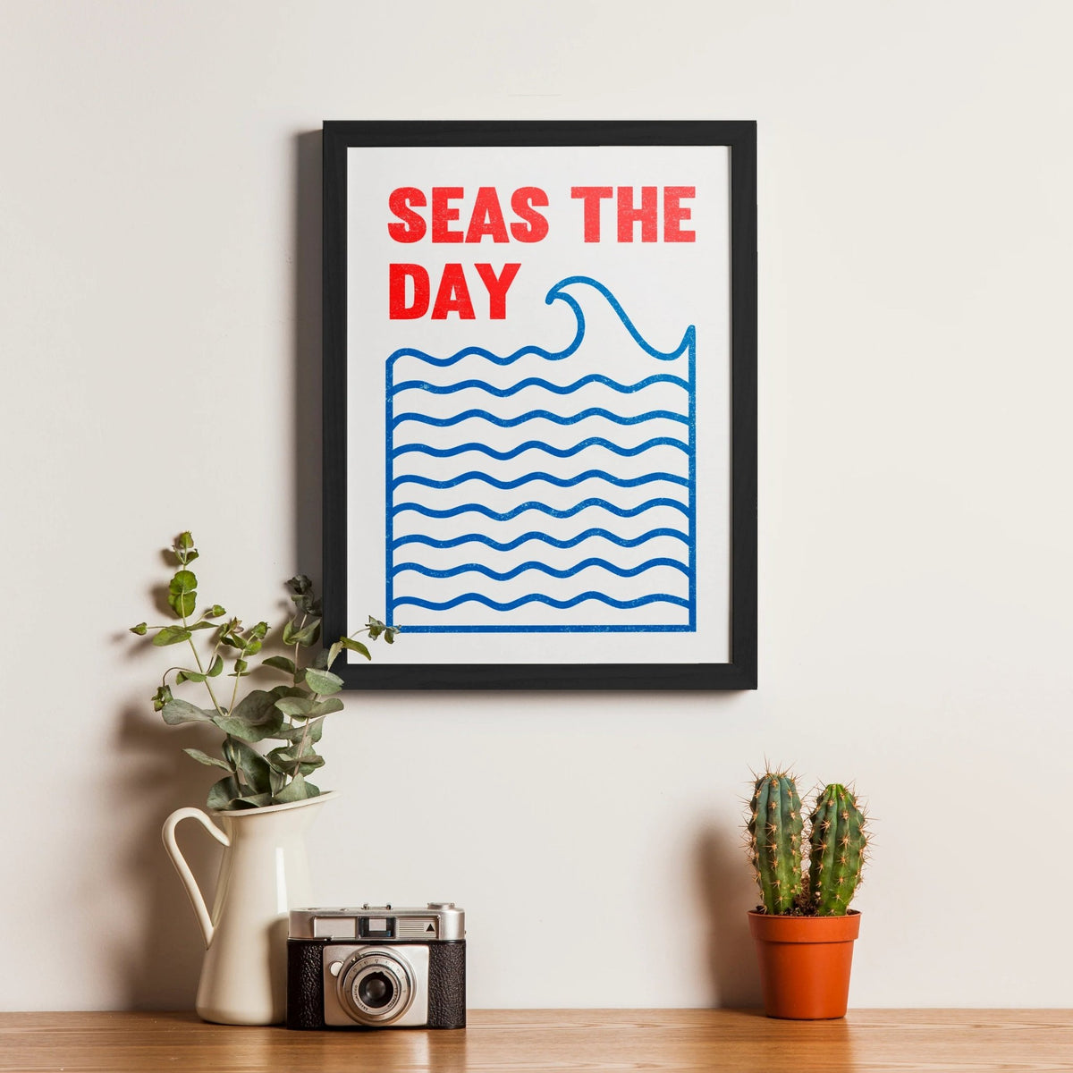 'Seas The Day' Print - Of Life & Lemons®