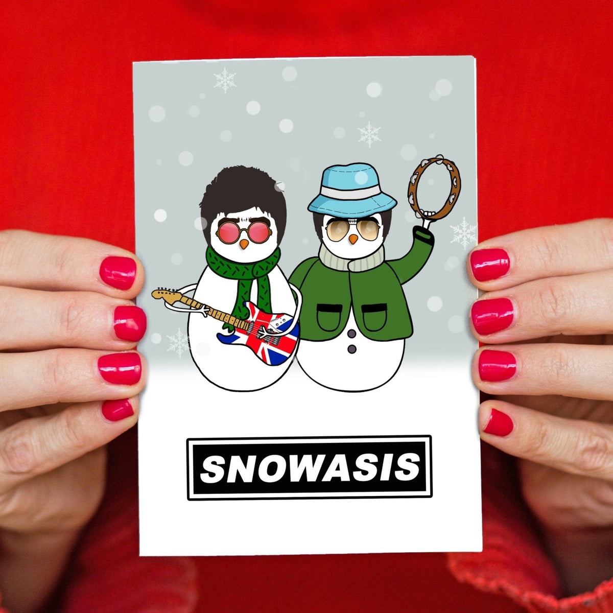 Funny Oasis Christmas Card - Of Life & Lemons®