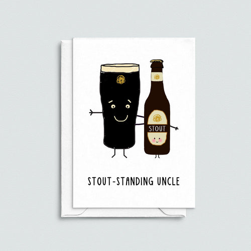 Card for a Guinness loving Uncle