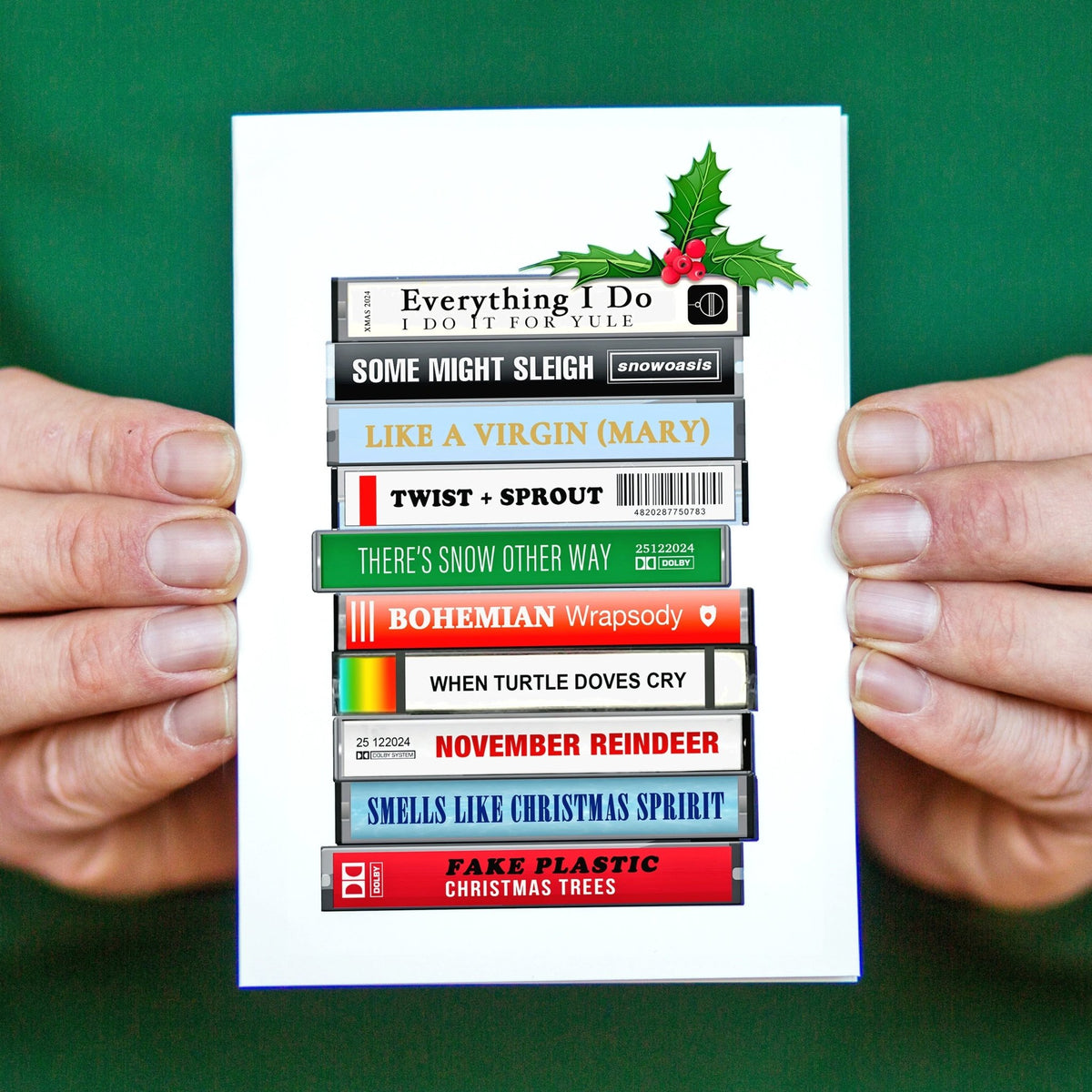 Funny Music Puns Christmas Card - Of Life & Lemons®