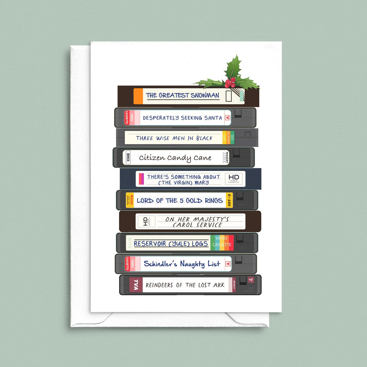 Funny Movie Puns Christmas Card - Of Life & Lemons®