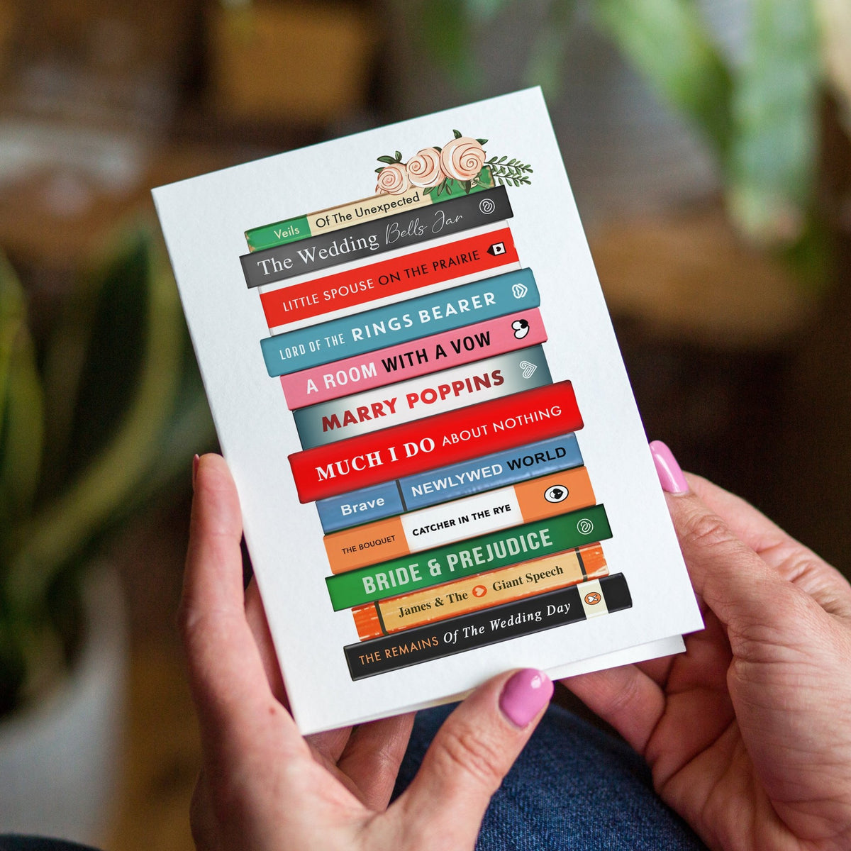 Funny Literary Wedding Card - Of Life & Lemons®
