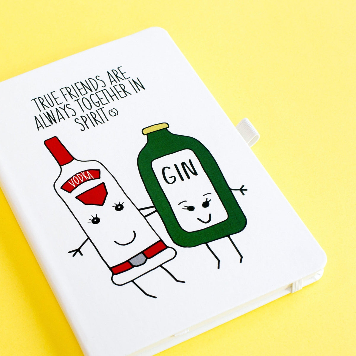 'Together in Spirits' Notebook Gift for Friend - Of Life & Lemons®