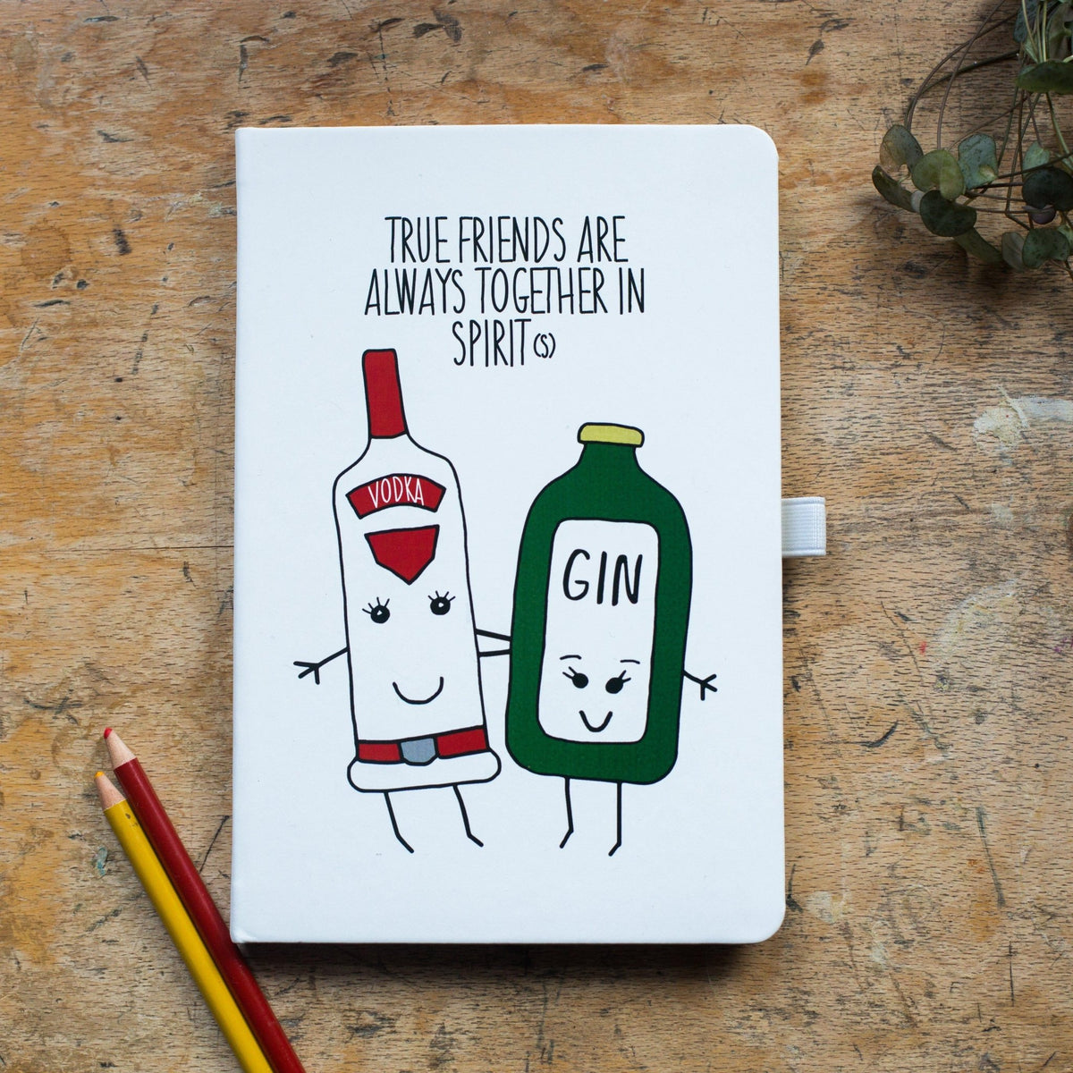 'Together in Spirits' Notebook Gift for Friend - Of Life & Lemons®