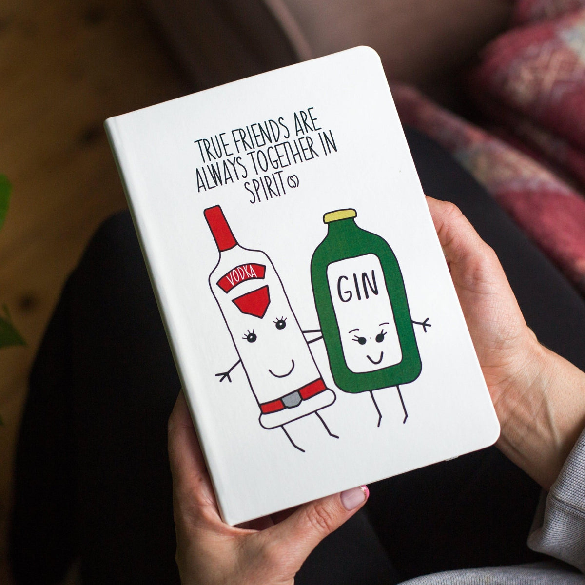 'Together in Spirits' Notebook Gift for Friend - Of Life & Lemons®