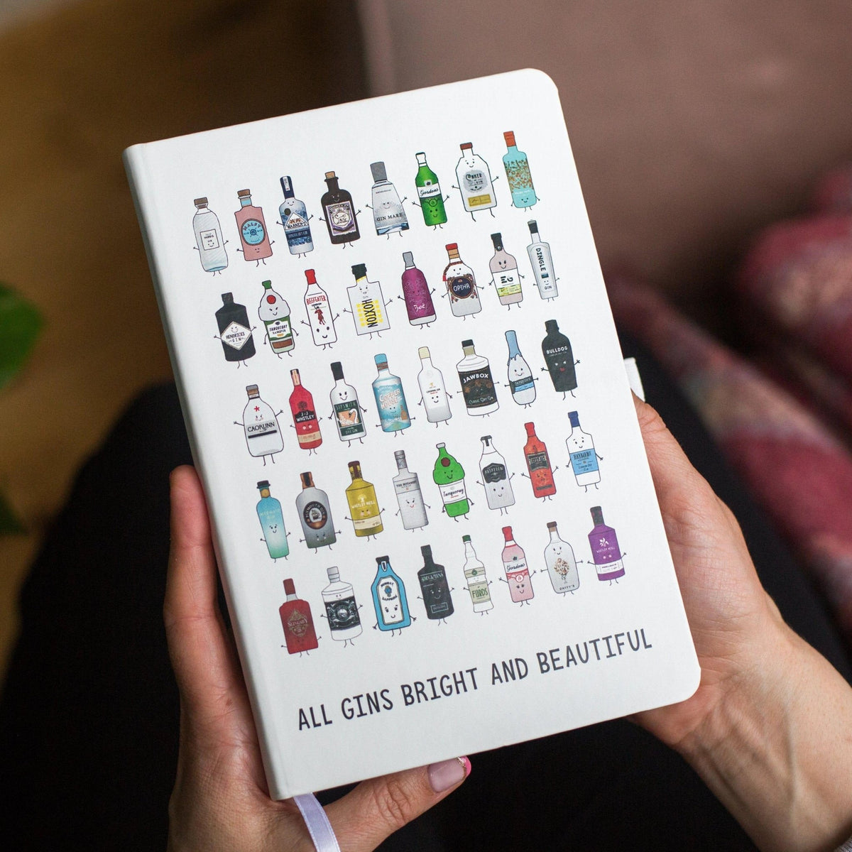 'All Gins Bright & Beautiful' Notebook - Of Life & Lemons®