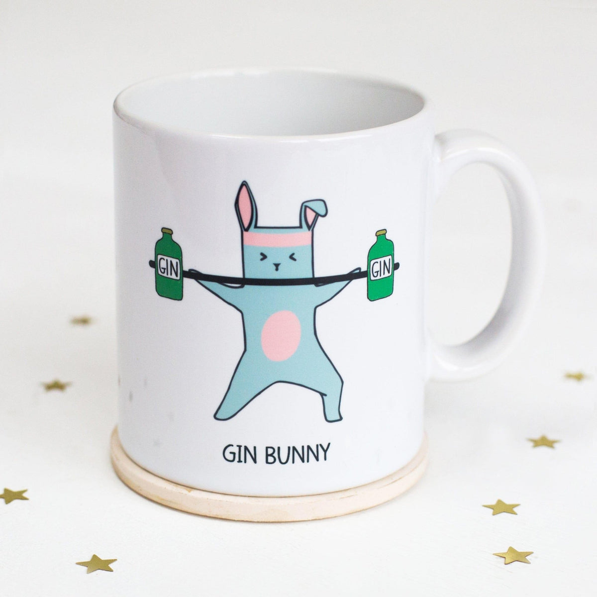 'Gin Bunny' Funny Gin Mug - Of Life & Lemons®