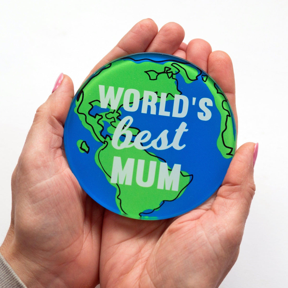'World's Best Mum' Coaster - Of Life & Lemons®