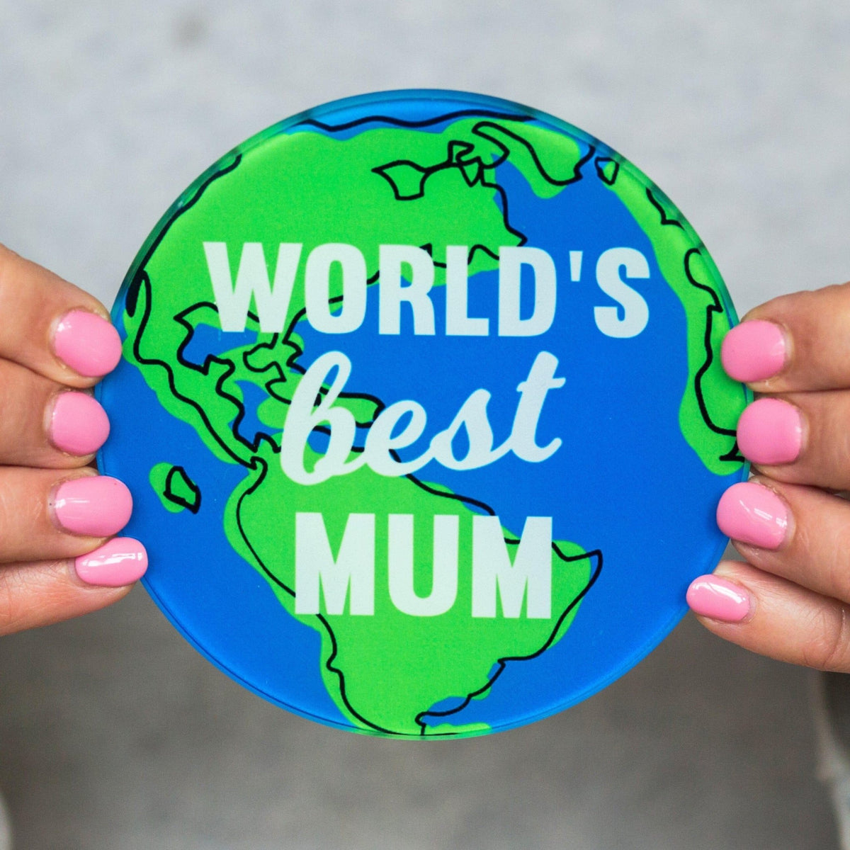 'World's Best Mum' Coaster - Of Life & Lemons®