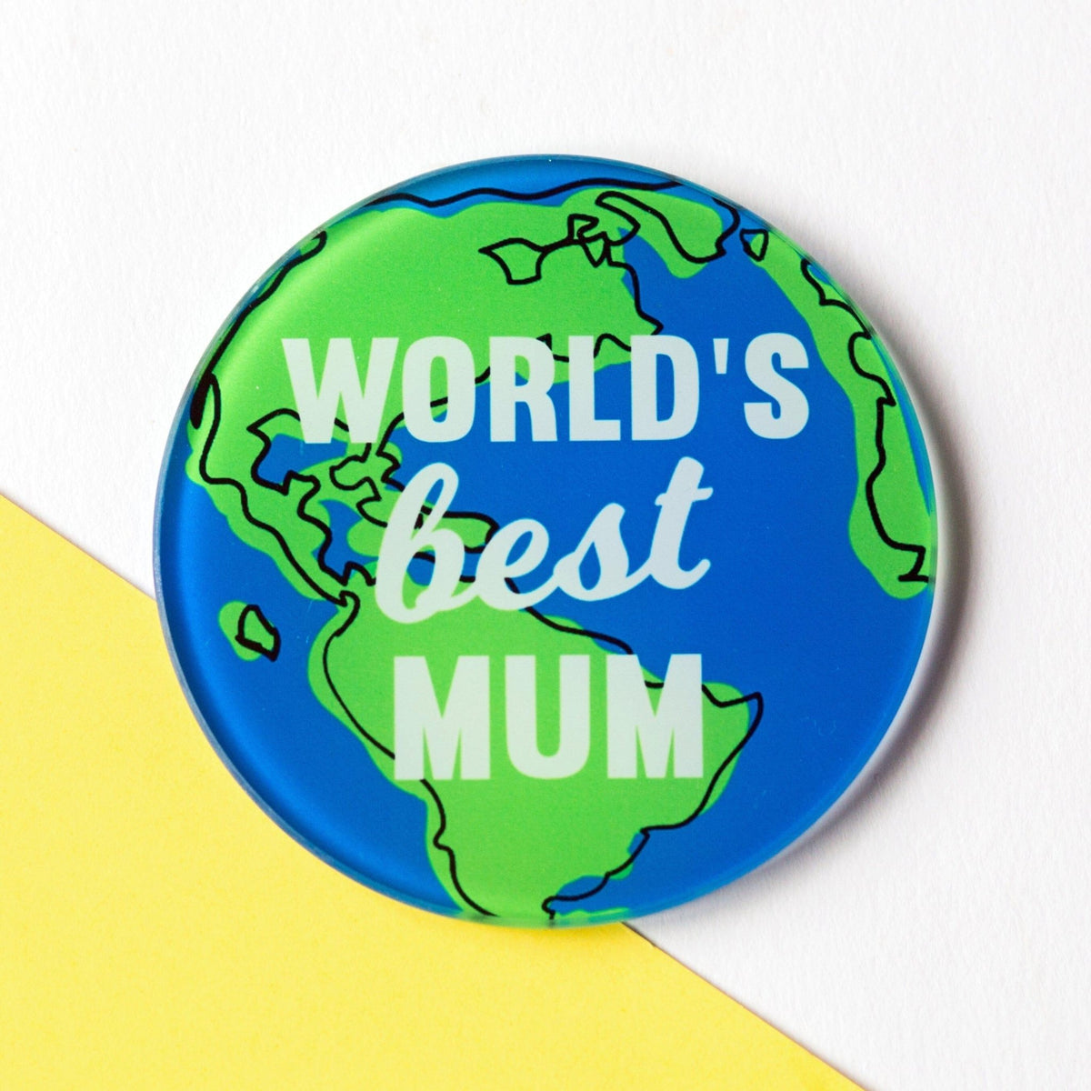 'World's Best Mum' Coaster - Of Life & Lemons®