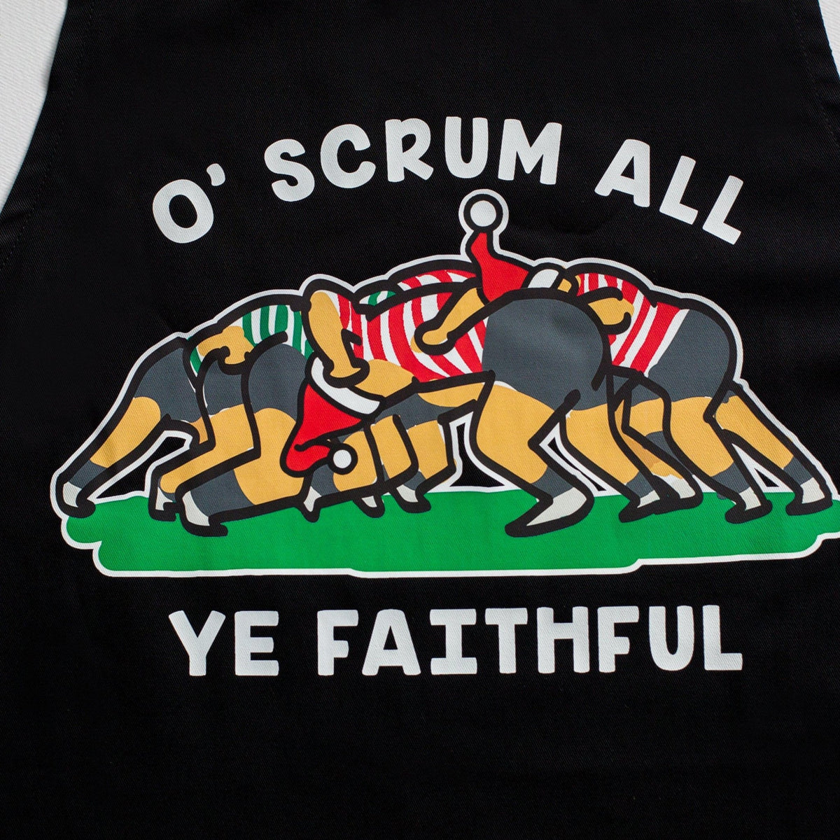Funny Rugby Christmas Apron - Of Life & Lemons®