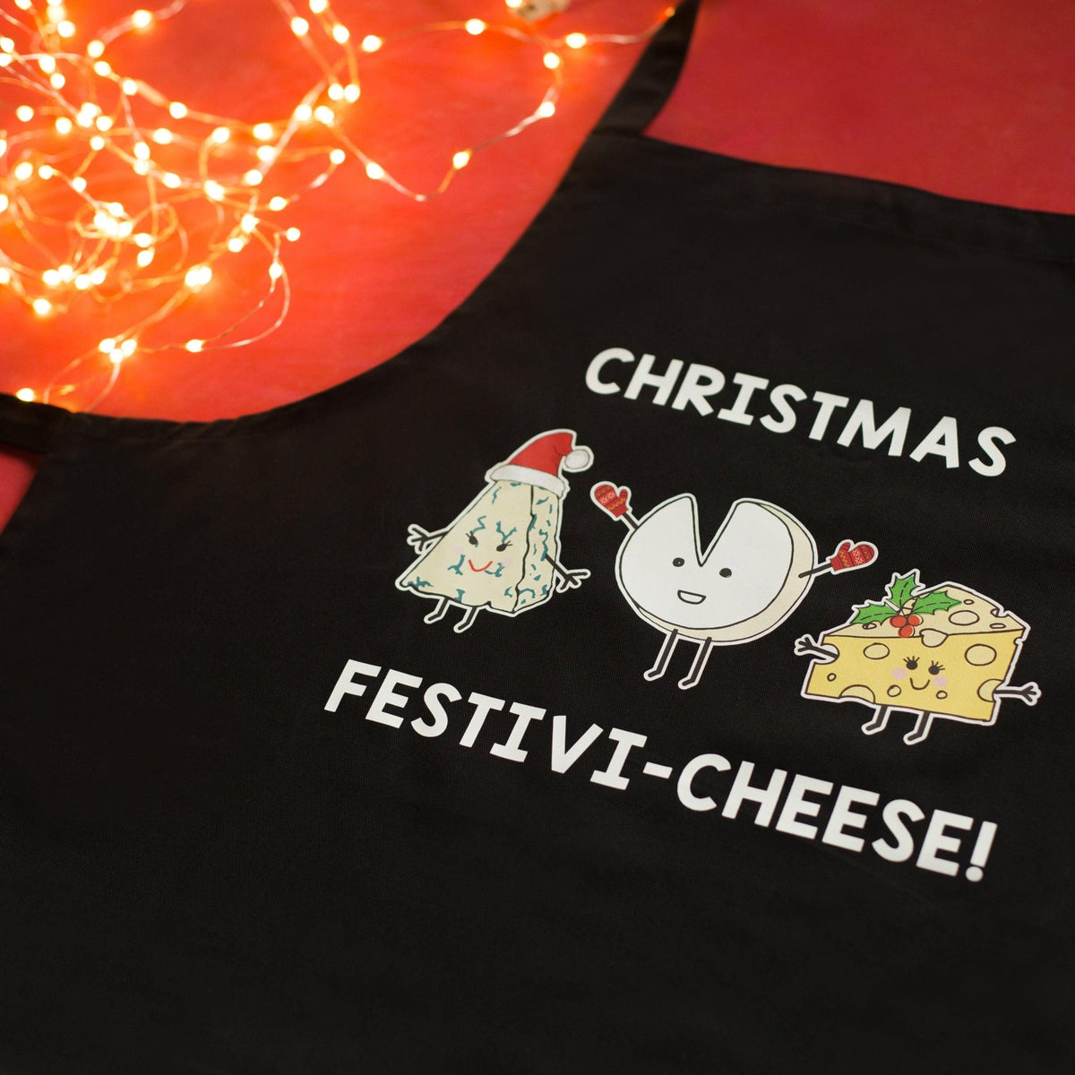 Funny Cheese Christmas Apron - Of Life & Lemons®
