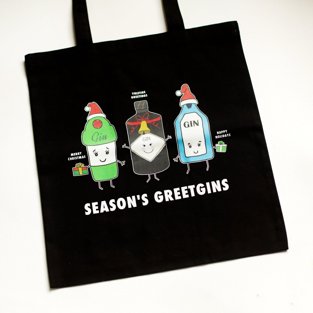 Funny Gin Christmas Tote Bag - Of Life & Lemons®