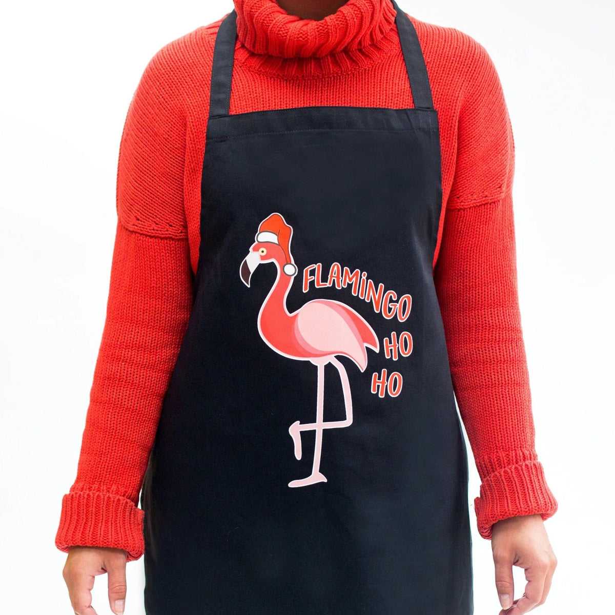Funny Flamingo Christmas Apron - Of Life & Lemons®