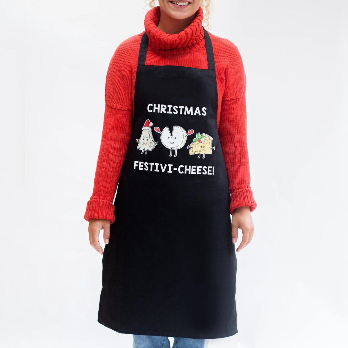 Funny Cheese Christmas Apron - Of Life & Lemons®