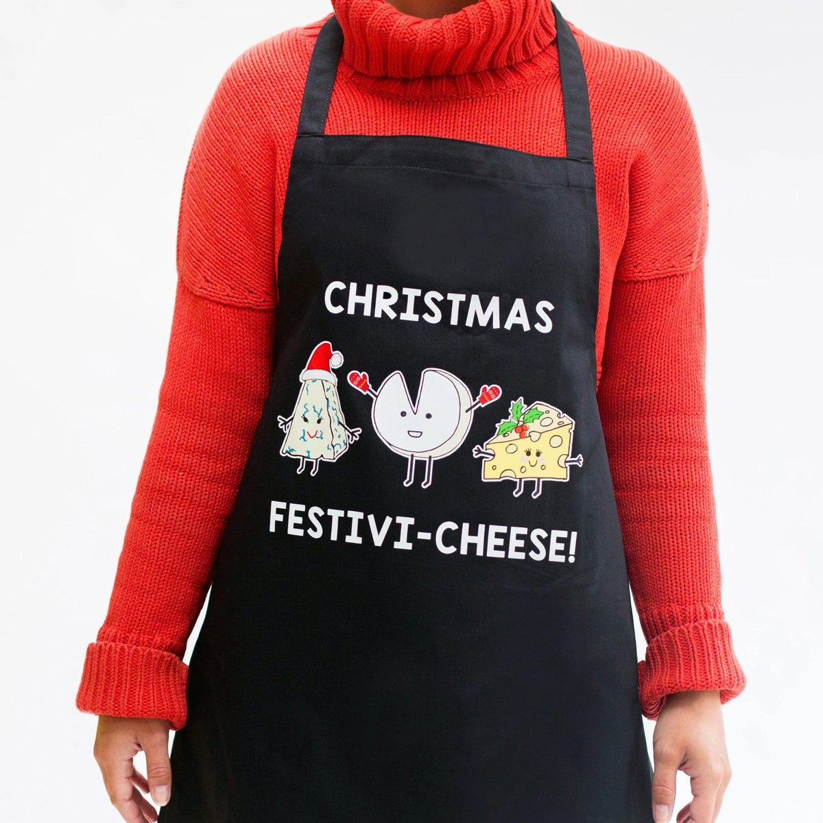 Funny Cheese Christmas Apron - Of Life & Lemons®