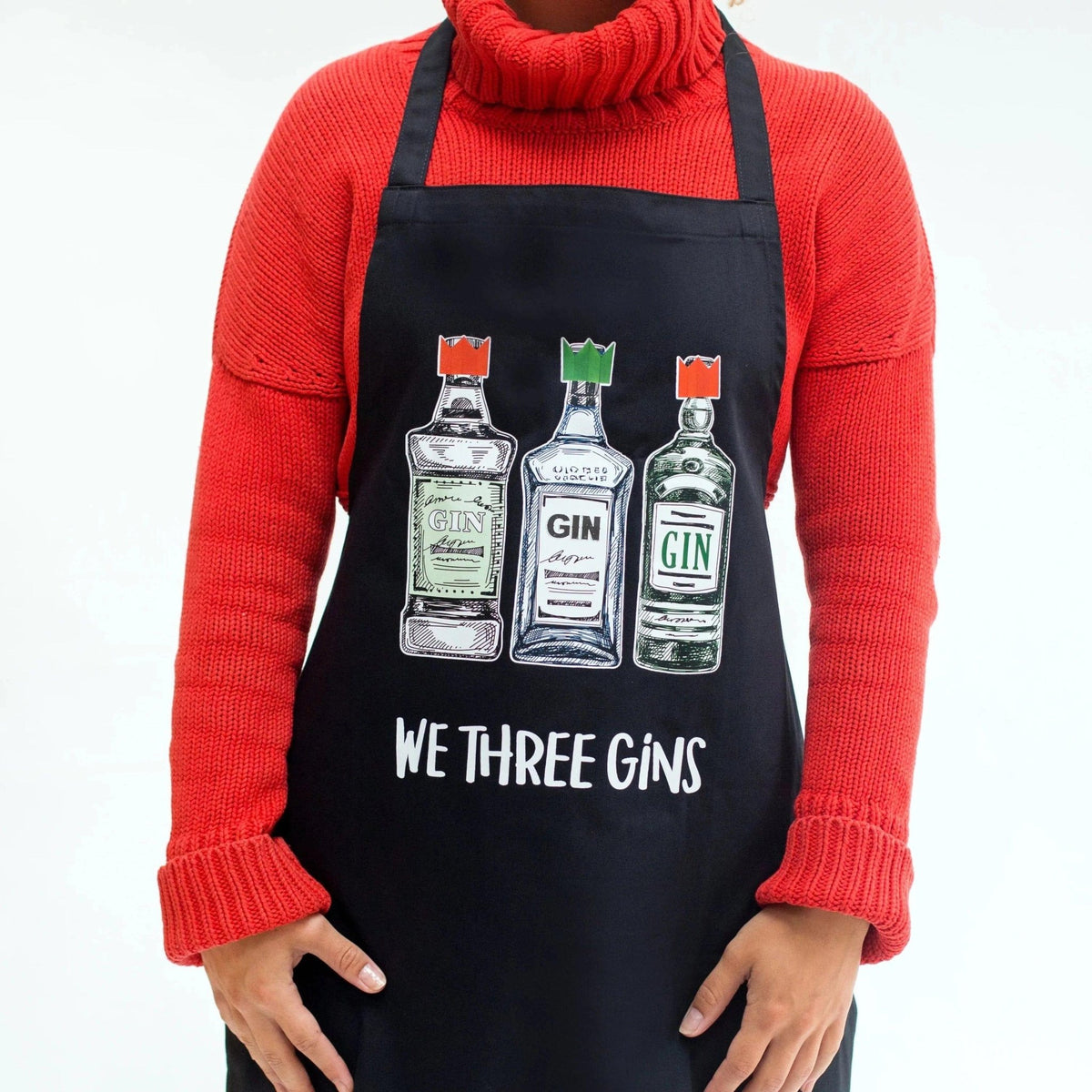 'We Three Gins' Christmas Apron - Of Life & Lemons®
