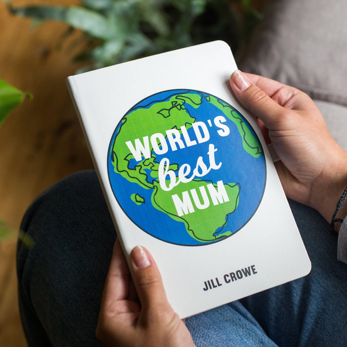 'World's Best Mum' Personalised Notebook - Of Life & Lemons®