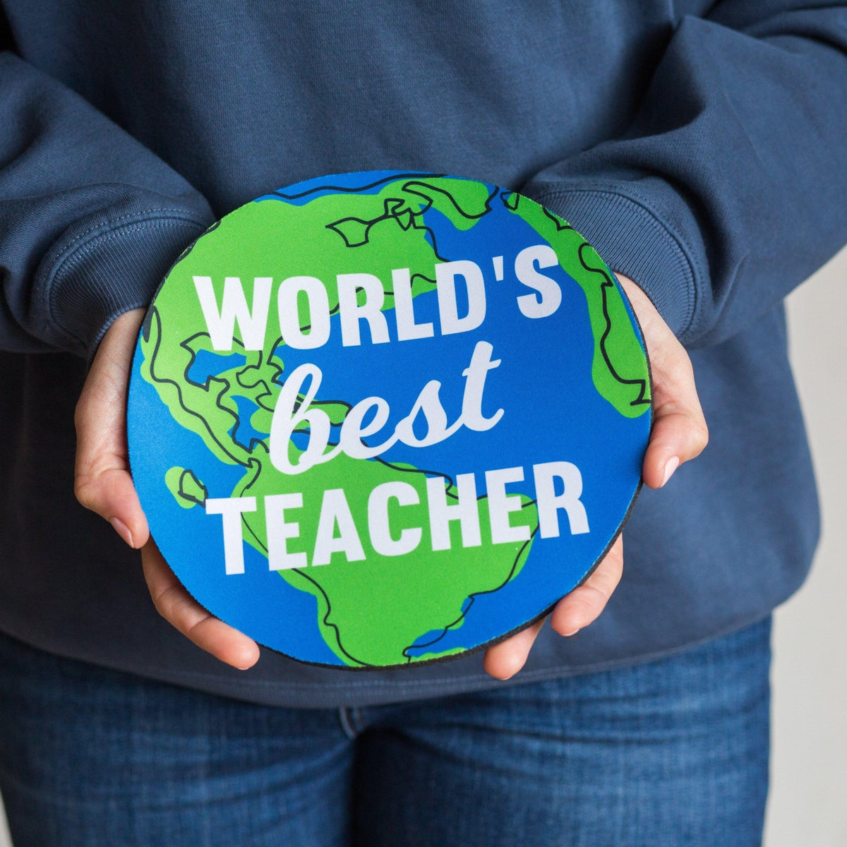 'World's Best Teacher' Mouse Mat - Of Life & Lemons®
