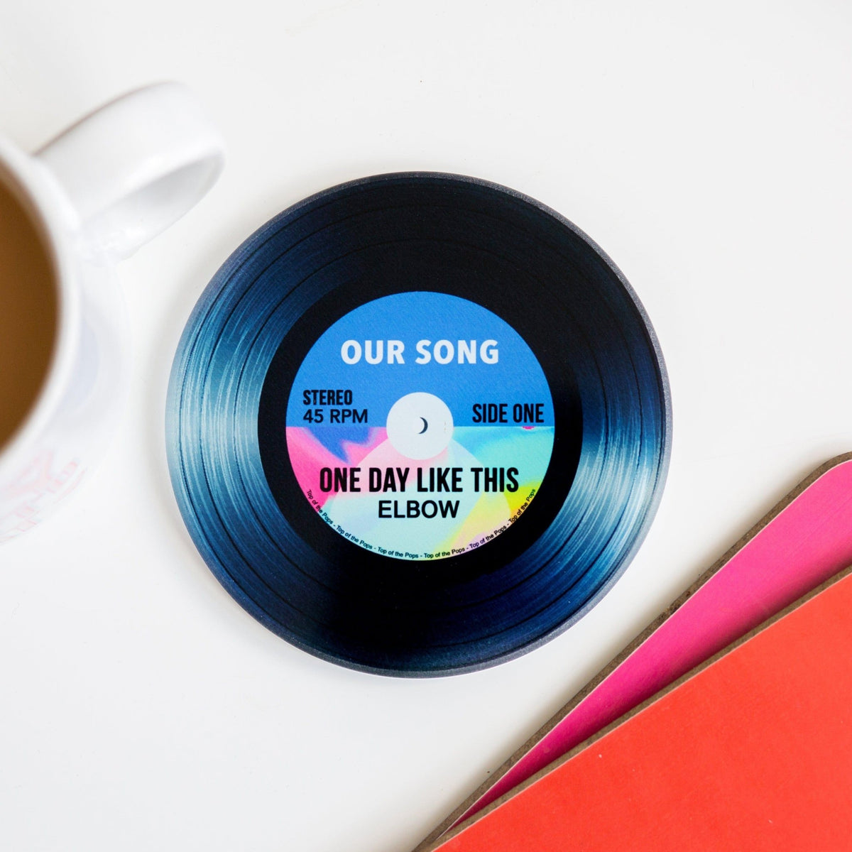 Personalised 'Our Song' Coaster - Of Life & Lemons®