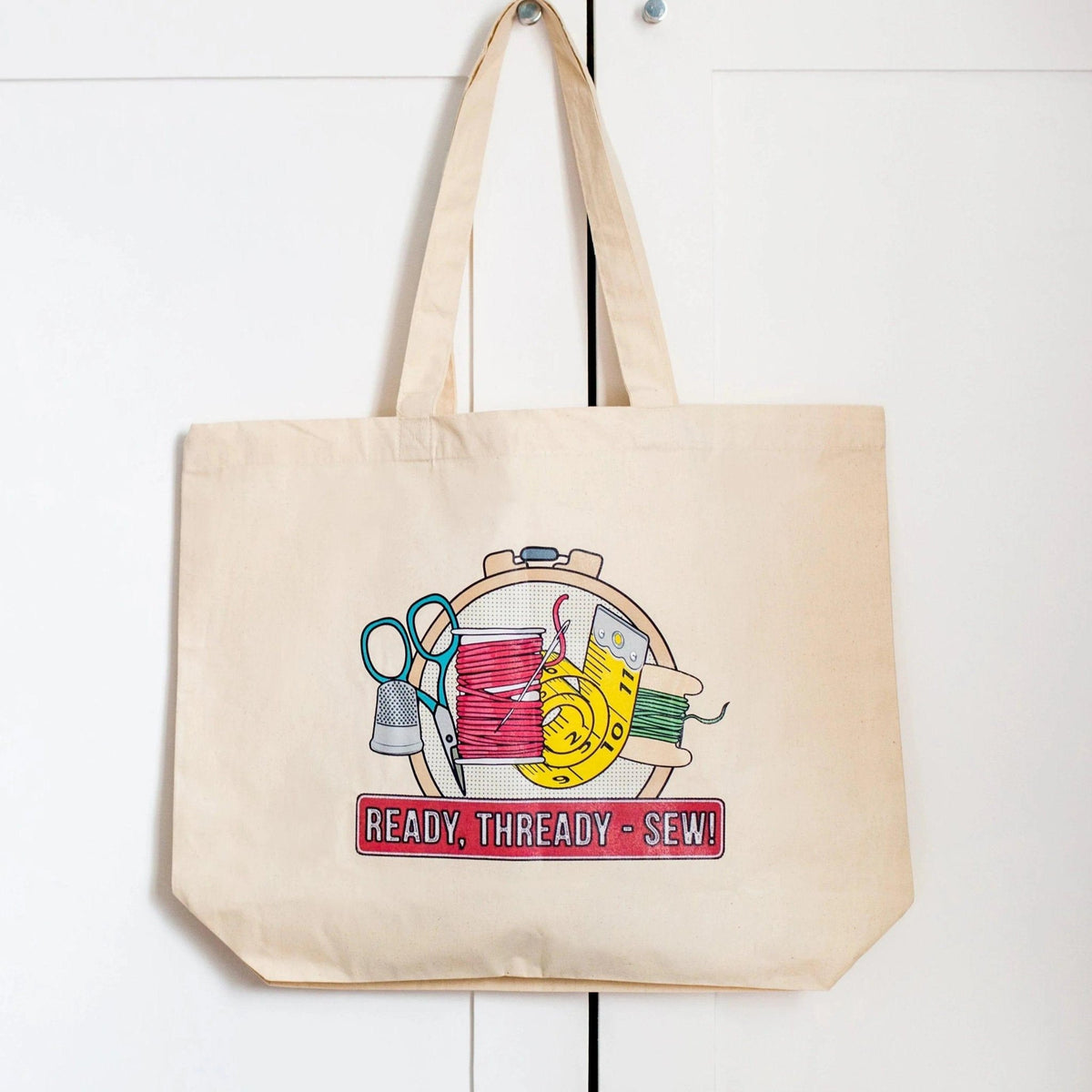 'Ready, Thready - Sew!' Tote Bag - Of Life & Lemons®