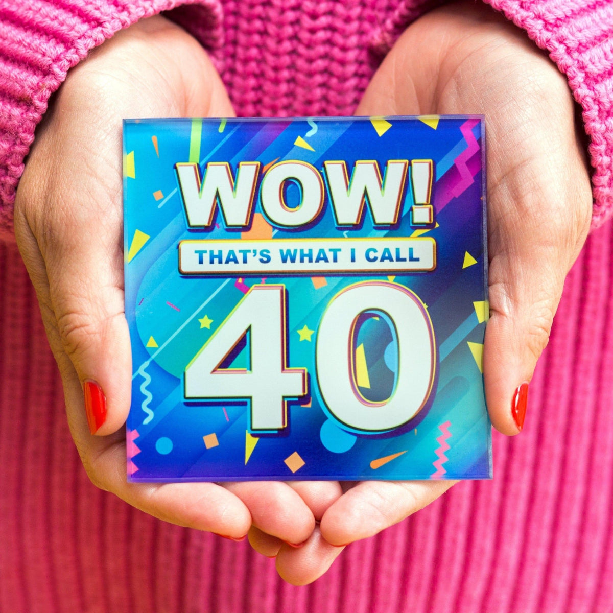 'Wow! That's What I Call..' 40th Birthday Coaster - Of Life & Lemons®
