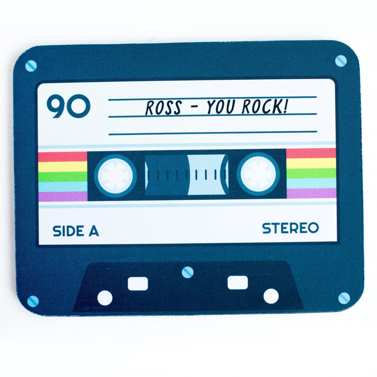 Personalised Cassette Tape Mouse Mat - Of Life & Lemons®