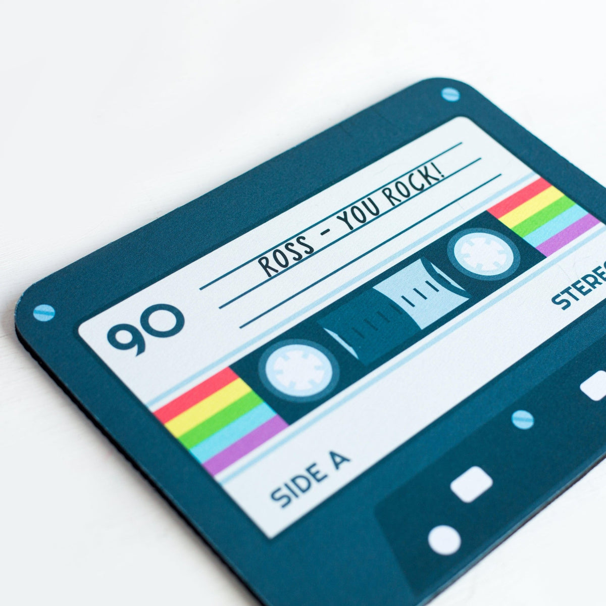 Personalised Cassette Tape Mouse Mat - Of Life & Lemons®