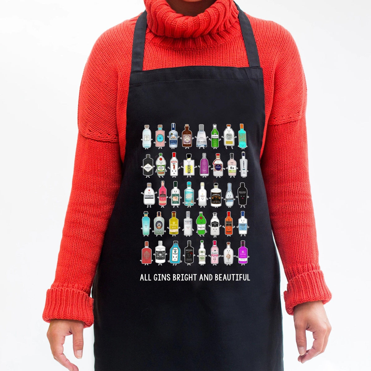 'All Gins Bright & Beautiful' Apron - Of Life & Lemons®