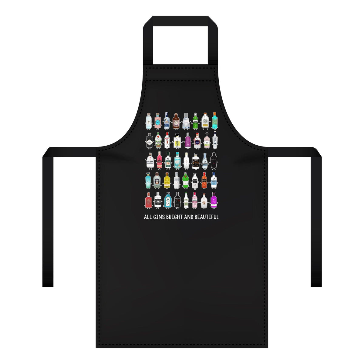 'All Gins Bright & Beautiful' Apron - Of Life & Lemons®