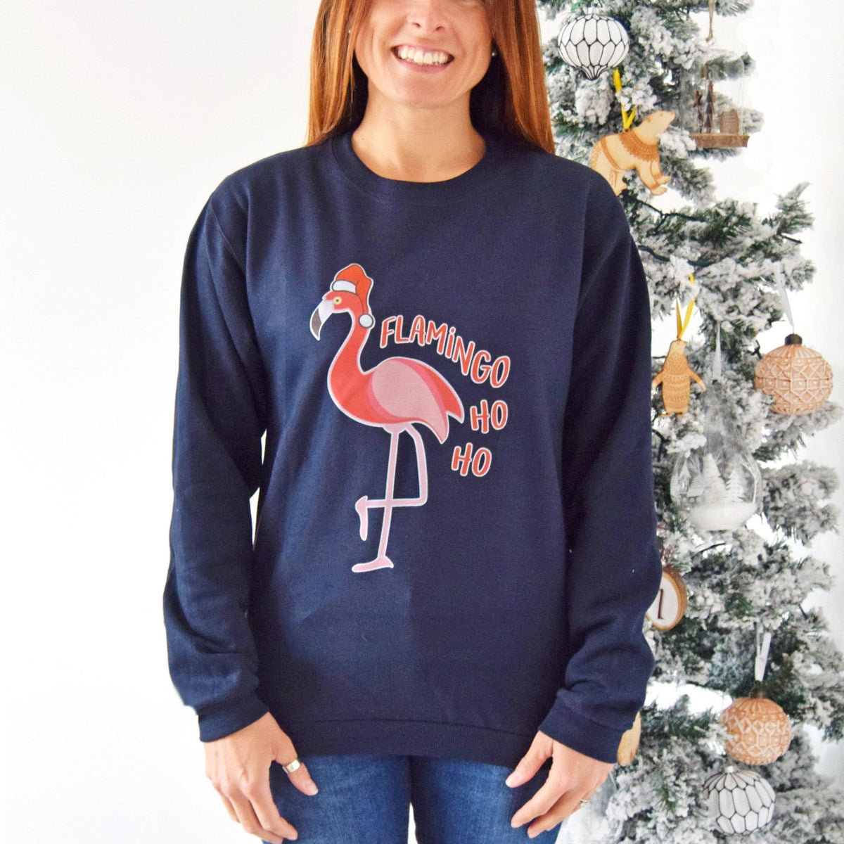 Flamingo Christmas Jumper - Of Life & Lemons®