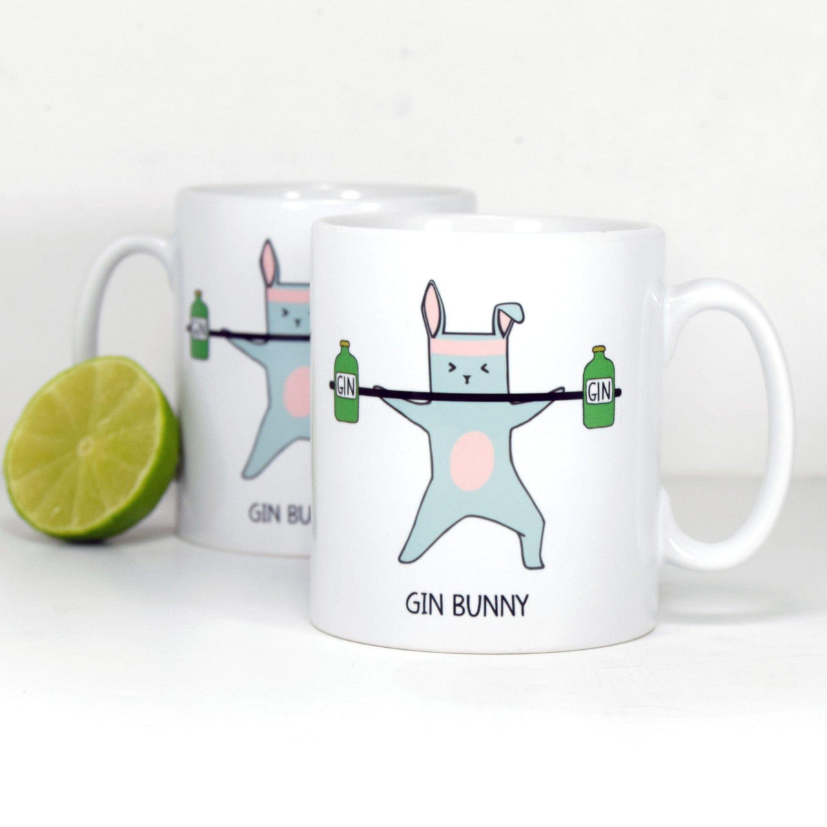 'Gin Bunny' Funny Gin Mug - Of Life & Lemons®