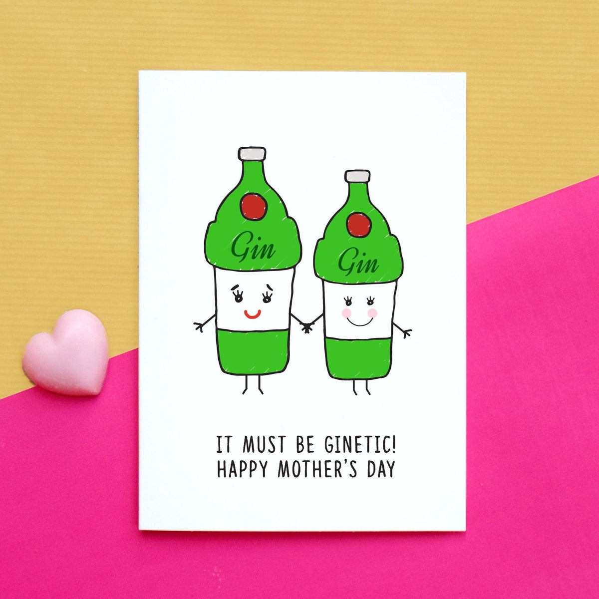 'Ginetic' Funny Gin Mother's Day Card - Of Life & Lemons®